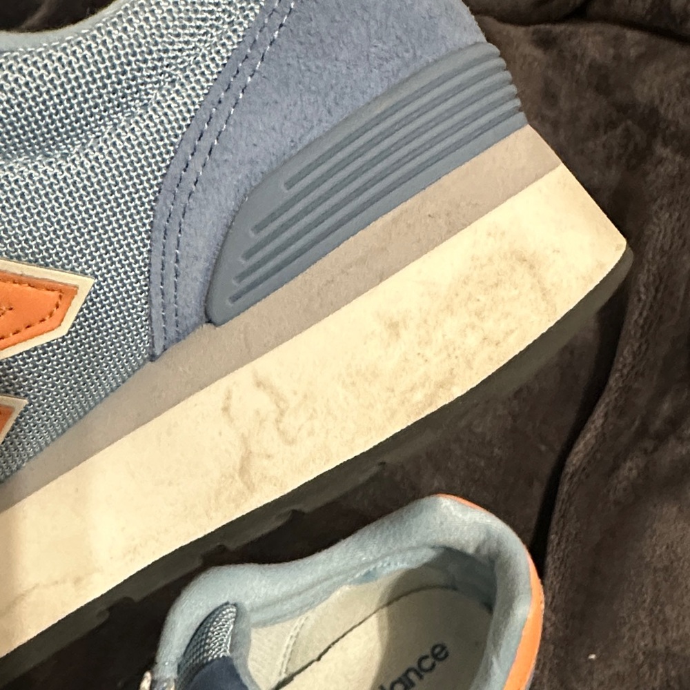 New Balance Sneakers in Blue and Orange - Picture 5 of 6